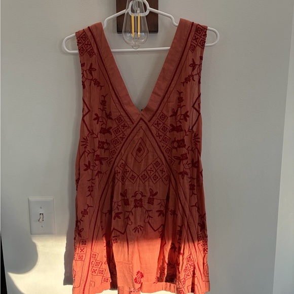 Free People Sweetest Shiftly Embroidered Minidress - Picture 4 of 6